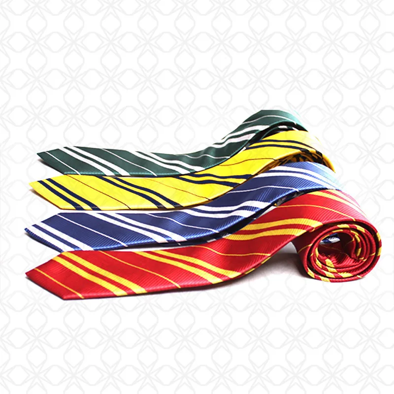 

Milky Way College Style Potter Tie Gryffindor Ravenclaw Hufflepuff Slytherin Cloak Costume Accessories Cosplay Tie