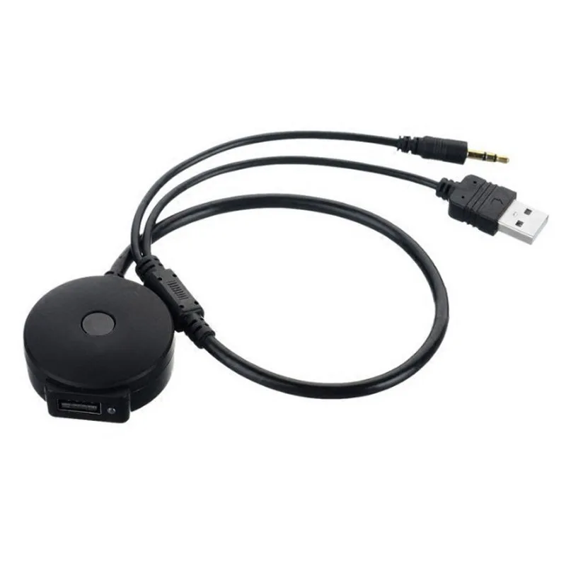 Bluetooth Aux адаптер громкой связи аудио музыкальный ресивер 3 5 мм USB штекер гнездо для