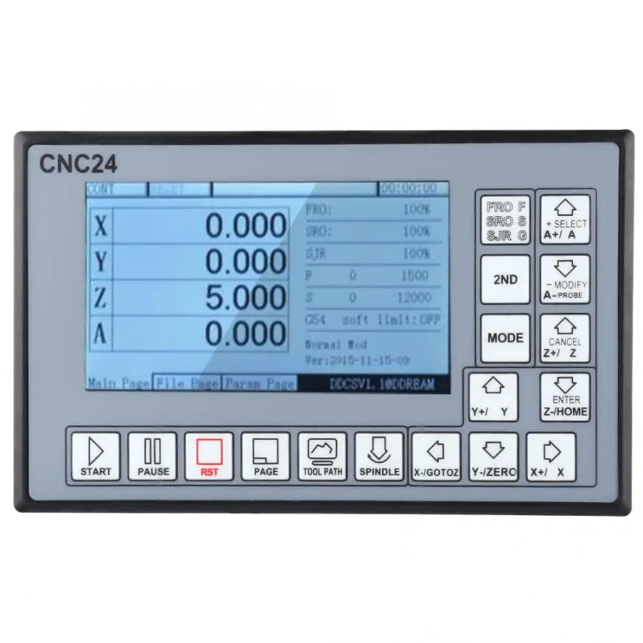 

DDCS V1.1 Engraving Milling Machine Control Board 4 Axle Offline Controller CNC Control System DIY machine control