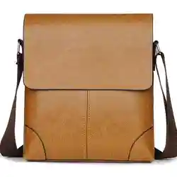 Винтажная сумка через плечо для мужчин кожаная мужская сумка модная сумка через плечо Роскошная брендовая мужская сумка высокого качества
