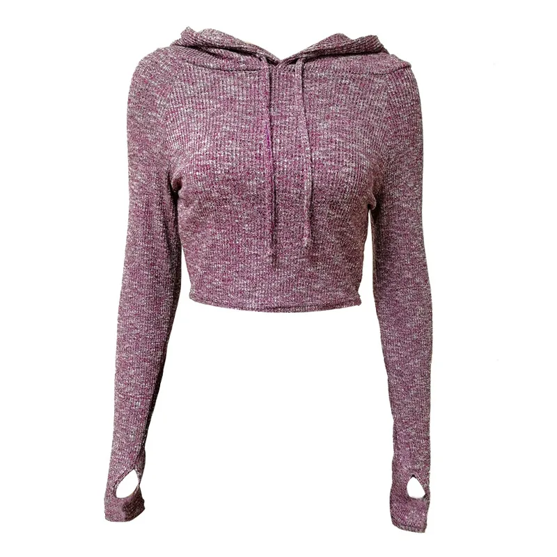 

Binand Women's Fitness Shirt Gym Long Sleeve Workout Sports T-shirt Women Polyester Qucik Dry Yoga Crop Top Running Sportswear