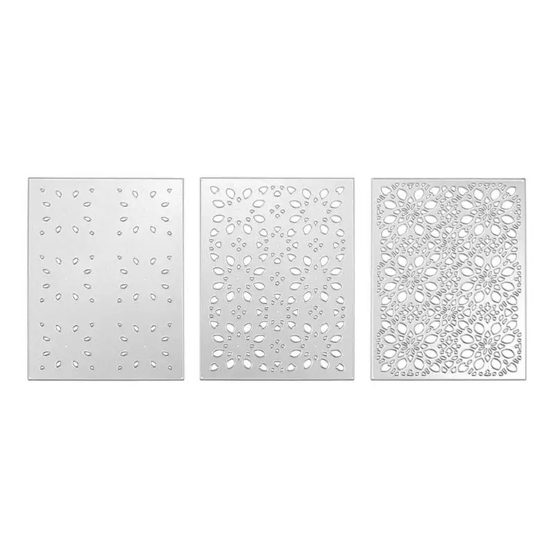 3pcs Metal Cutting Dies Set Embossing Scrapbooking DIY Craft Photo Album Stamp Paper Card Making Gift Stencils Frame Suppliers