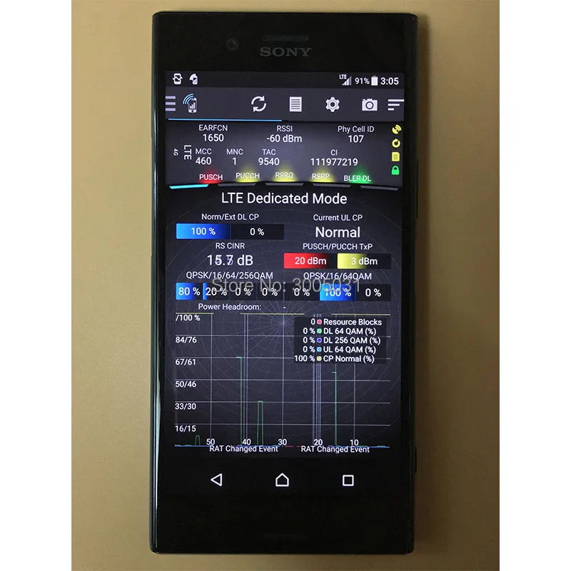 

Free shipping dhl + XZ F8331 nemo handy & NMR , support 4X4MIMO , 2CA & 3CA , volte ,polqa and qesq MOS .. ect test