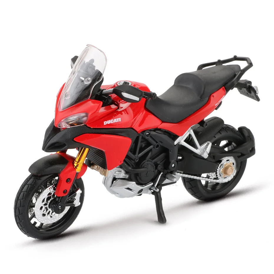 

Maisto 1:18 Sport Racing Car Model Toy Simulation Motorcycle Vehicle Multistrada 1200S Decoration Collectible Toys For Kids Gift