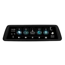 Phisung V9 9.88in 4G WiFi 1296P Car Rearview Mirror DVR GPS with 4 Cameras GPS Navigatio  Auto Car GPS Registrar DVR
