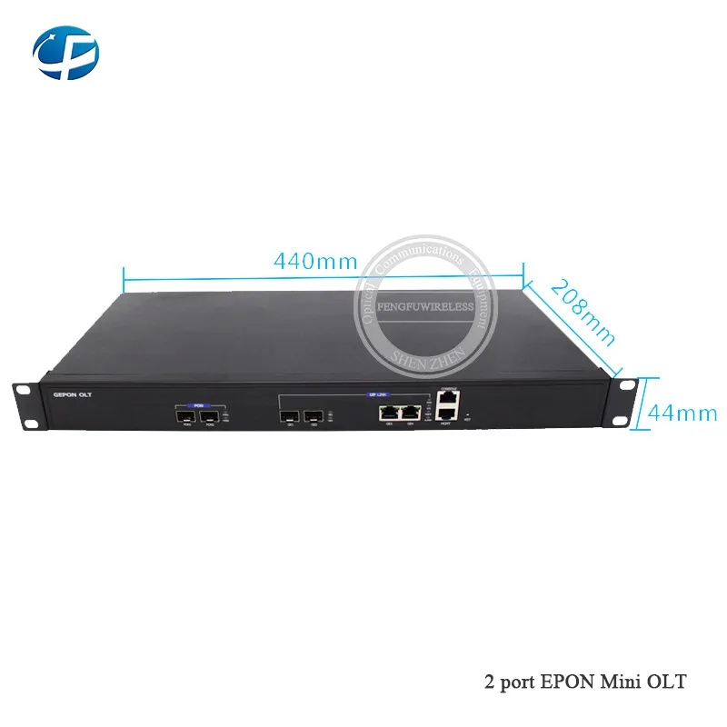 

Aliexpress 1G mini 2 port EPON OLT suitable with SFP Modules for hua wei /ZTE/FH ONU ONT