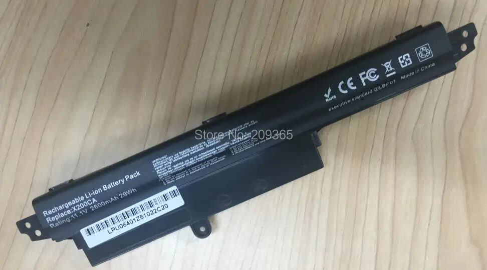 2200mAh 11.1v For ASUS X200m Battery A31N1302 For ASUS VIVOBOOK X200CA F200CA A31LM9H AR5B125 2200mAh 11.1v For ASUS X200m Battery A31N1302 For ASUS VIVOBOOK X200CA F200CA A31LM9H AR5B125