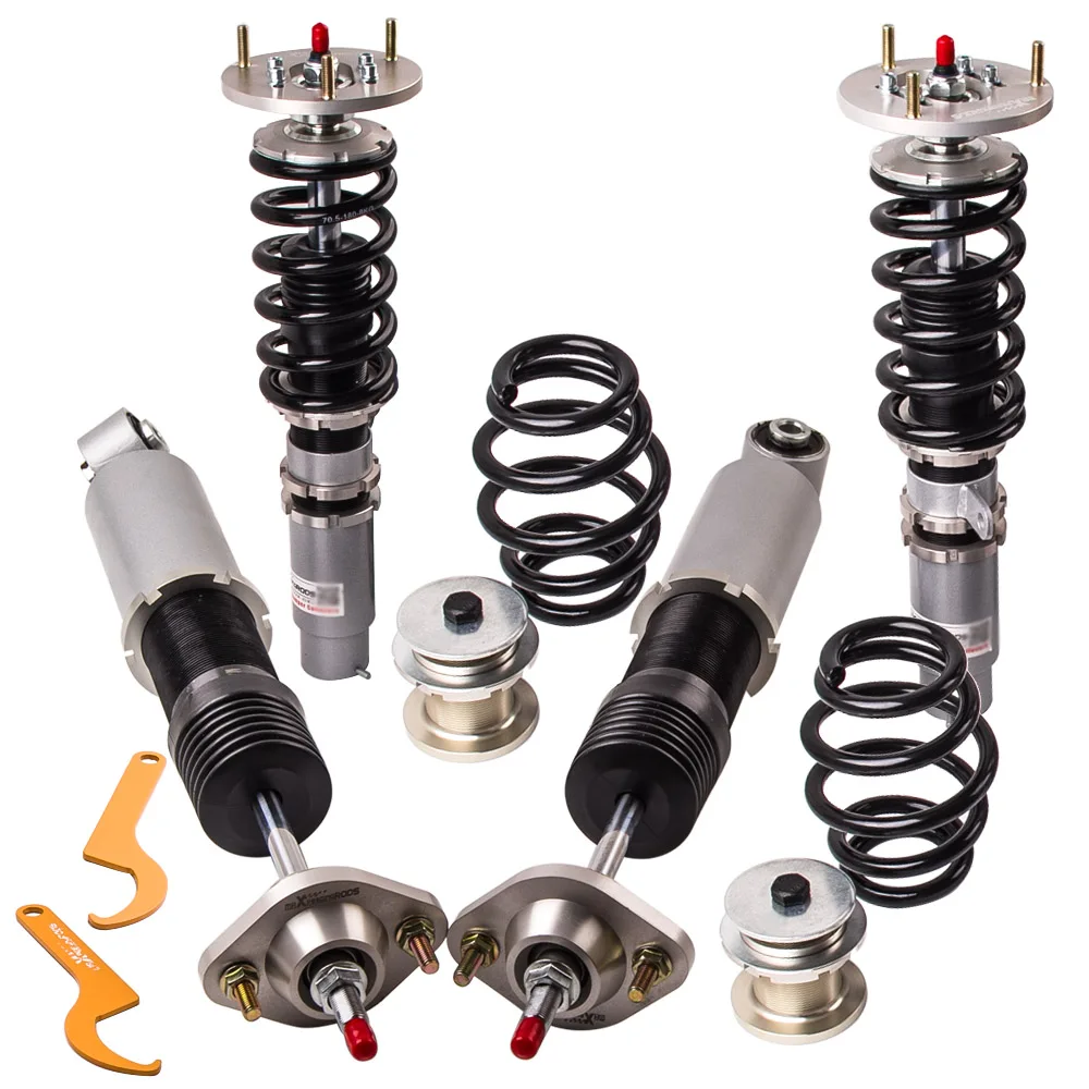 24 уровня Adj. Подвеска Coilover для BMW E46 320 328 330 325 M3 амортизатор|springs bmw|spring coilsprings coilovers |