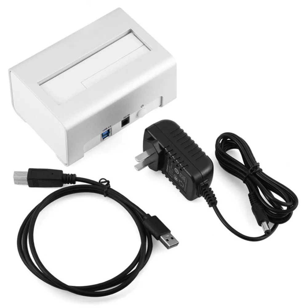OPQ-OIMASTER US Plug USAP HDD Docking Station 5Gbps Super Speed USB 3.0 To SATA Hard Drive For 2.5 Inch/ 3.5 I | Компьютеры и офис