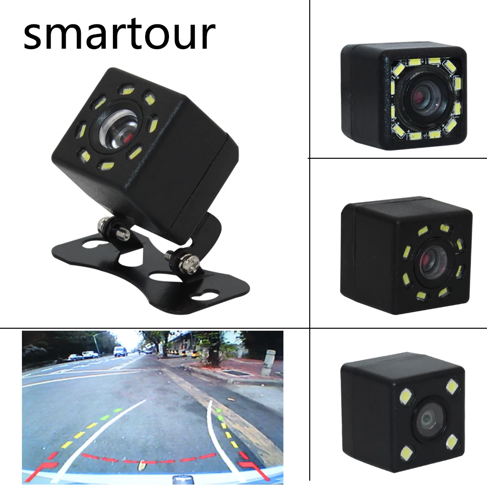 

Smartour Car Reverse Camera Intelligent Dynamic Trajectory Tracks Vehicle Rear View Camera HD Auto Waterproof Parking Assistance