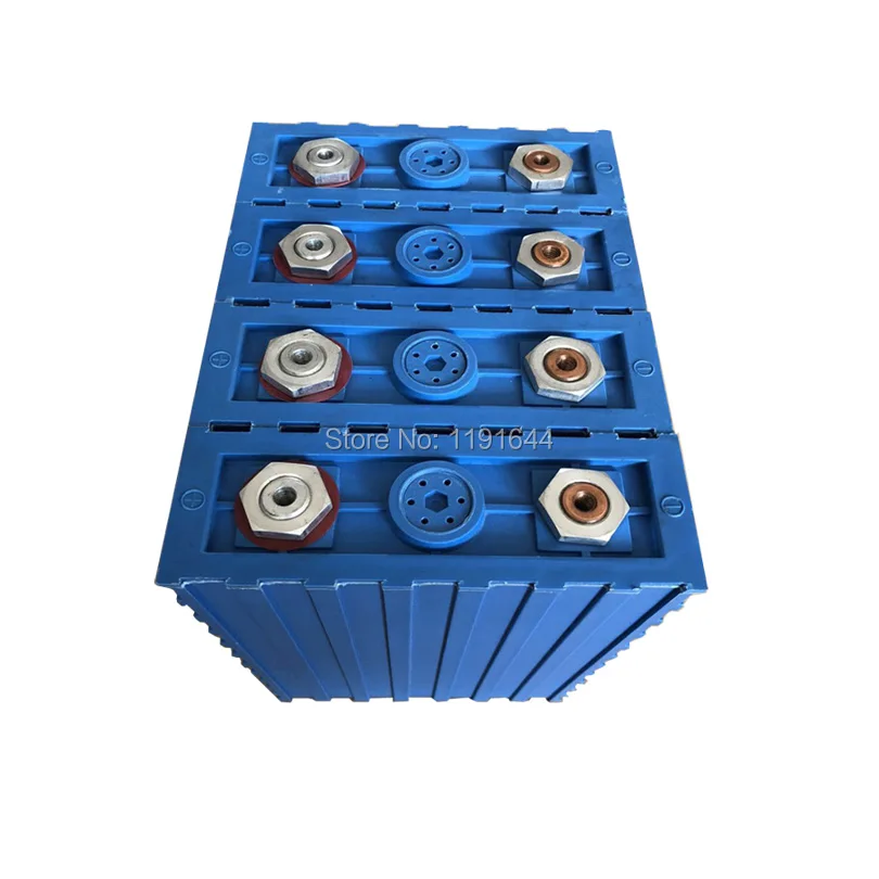 

4PCS/LOT 3.2V LiFePO4 200Ah Continuous 2C 400A Discharge For 12V Solar Energy Storage Battery Pack