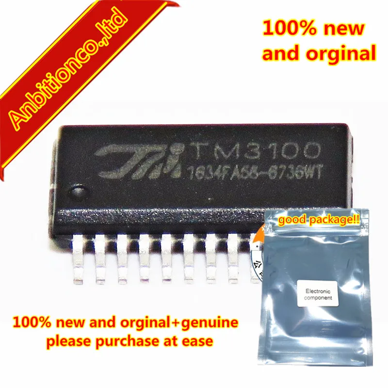 

10pcs 100% new and orginal TM3100 QSOP24 RF AMPLIFIER in stock