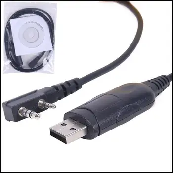 

100pcs 2 Pin USB Programming Cable J0012A for KENWOOD TK3207 TK-3107 baofeng UV-5R BF-888S H777