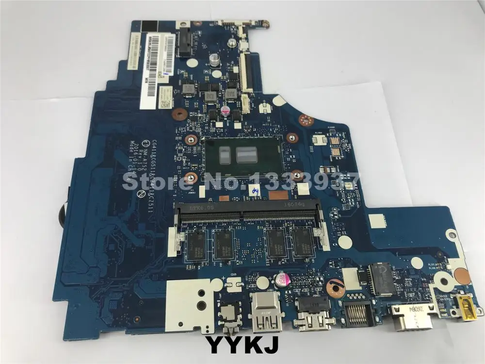NM-A752 для LENOVO IDEAPAD 310-15ISK Материнская плата ноутбука CG411 CG511 CZ411 CZ511 I5-6200U SR2EY