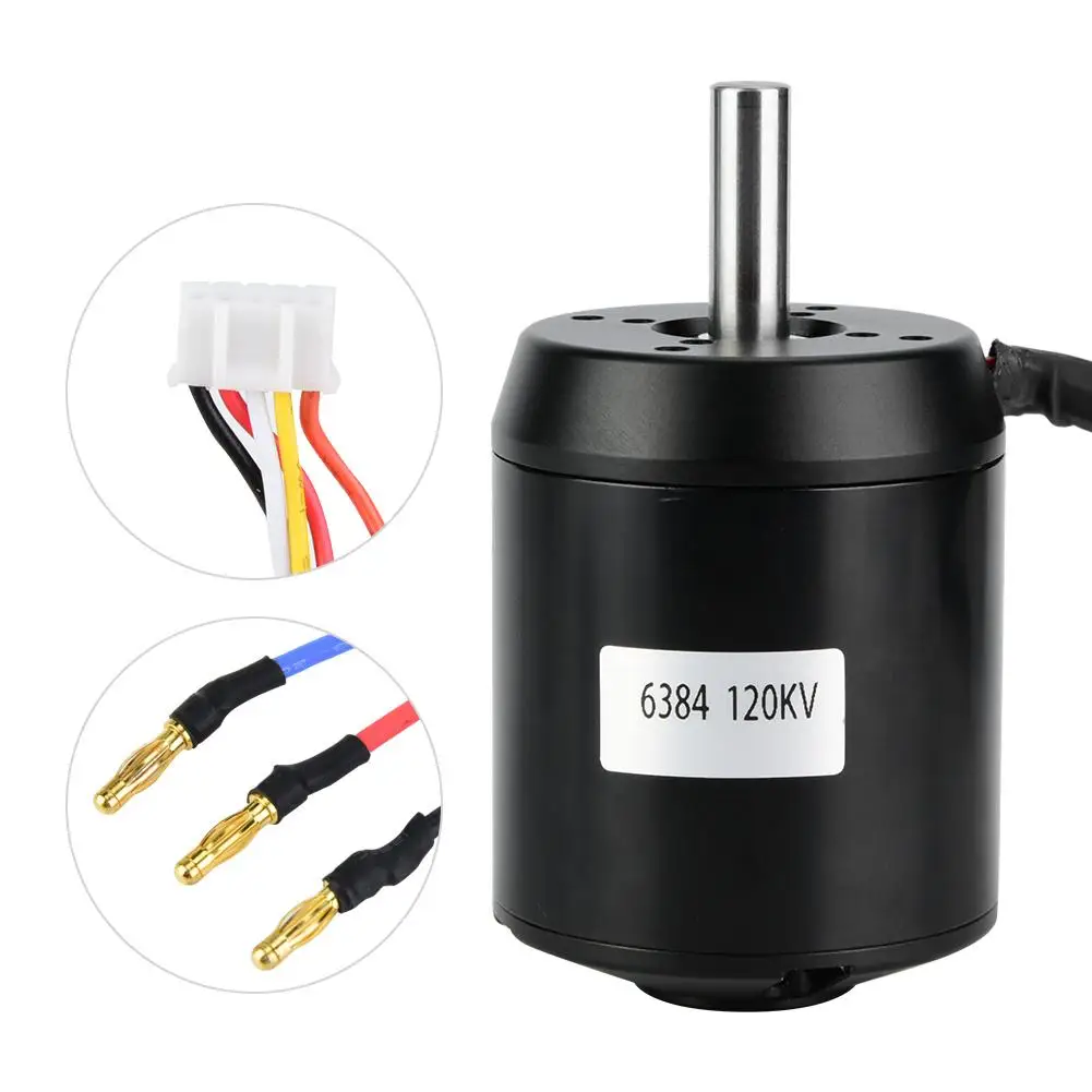 6384 120KV BLDC электрический скутер бесщеточный сенсорный двигатель Балансирующий