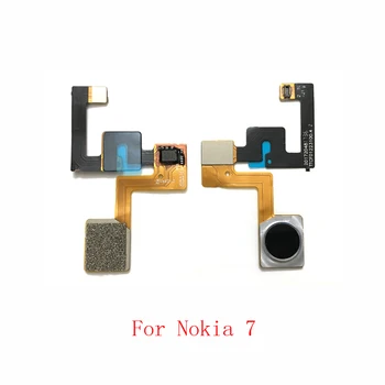 

5pcs For Nokia 7 TA1041 TA-1041 Home Button Fingerprint Menu Return Key Sensor Flex Cable