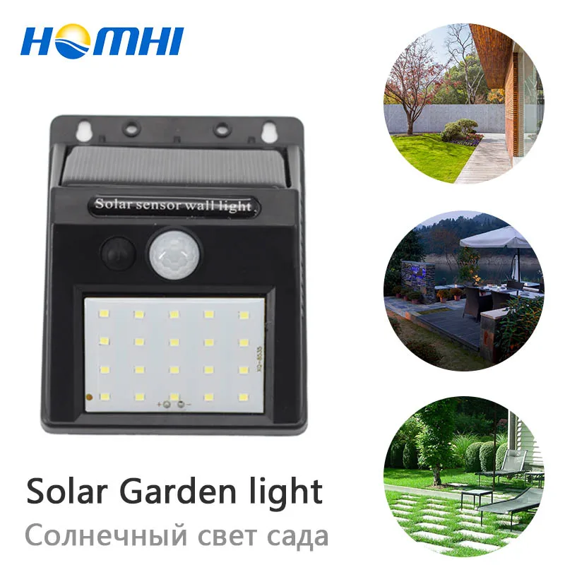 

Garden solar lights outdoor waterproof garden lighting on solar energy wall lamp modern Powerful outdoor solar lamps fixture