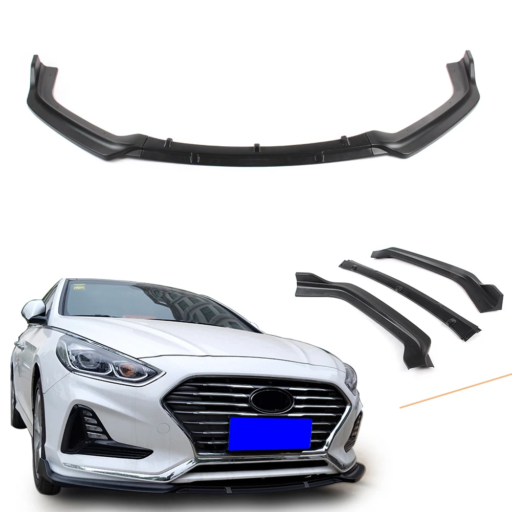 Гибридный седан 2018 передний бампер спойлер для Hyundai Sonata автомобильные аксессуары