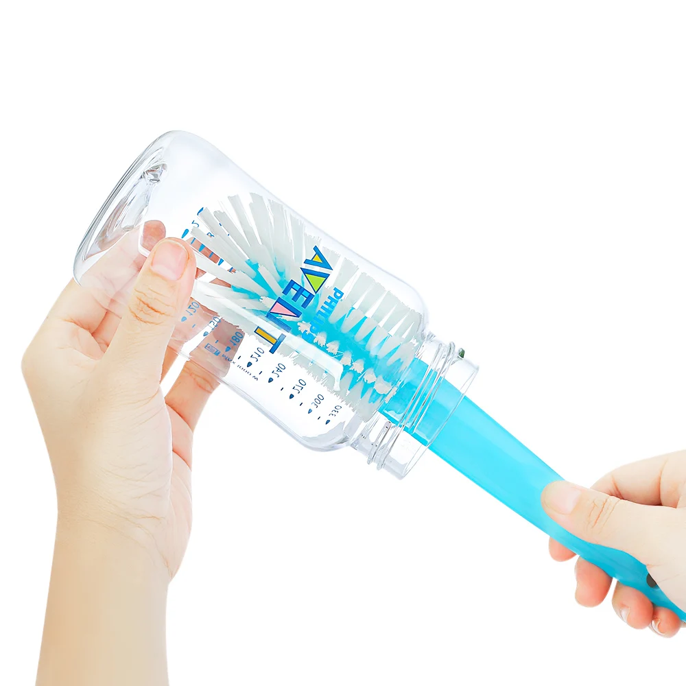 Avent детские бутылочки для кормления соска вращающаяся Чистка стирка щетка Hangable