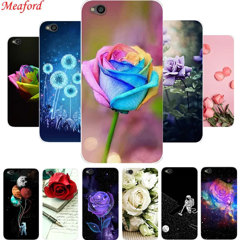 

5.0'' Cover For Xiaomi Redmi GO Case Soft Silicone Floral Painted TPU Phone Case For Funda Xiaomi Redmi GO Case Redmi Go Coque