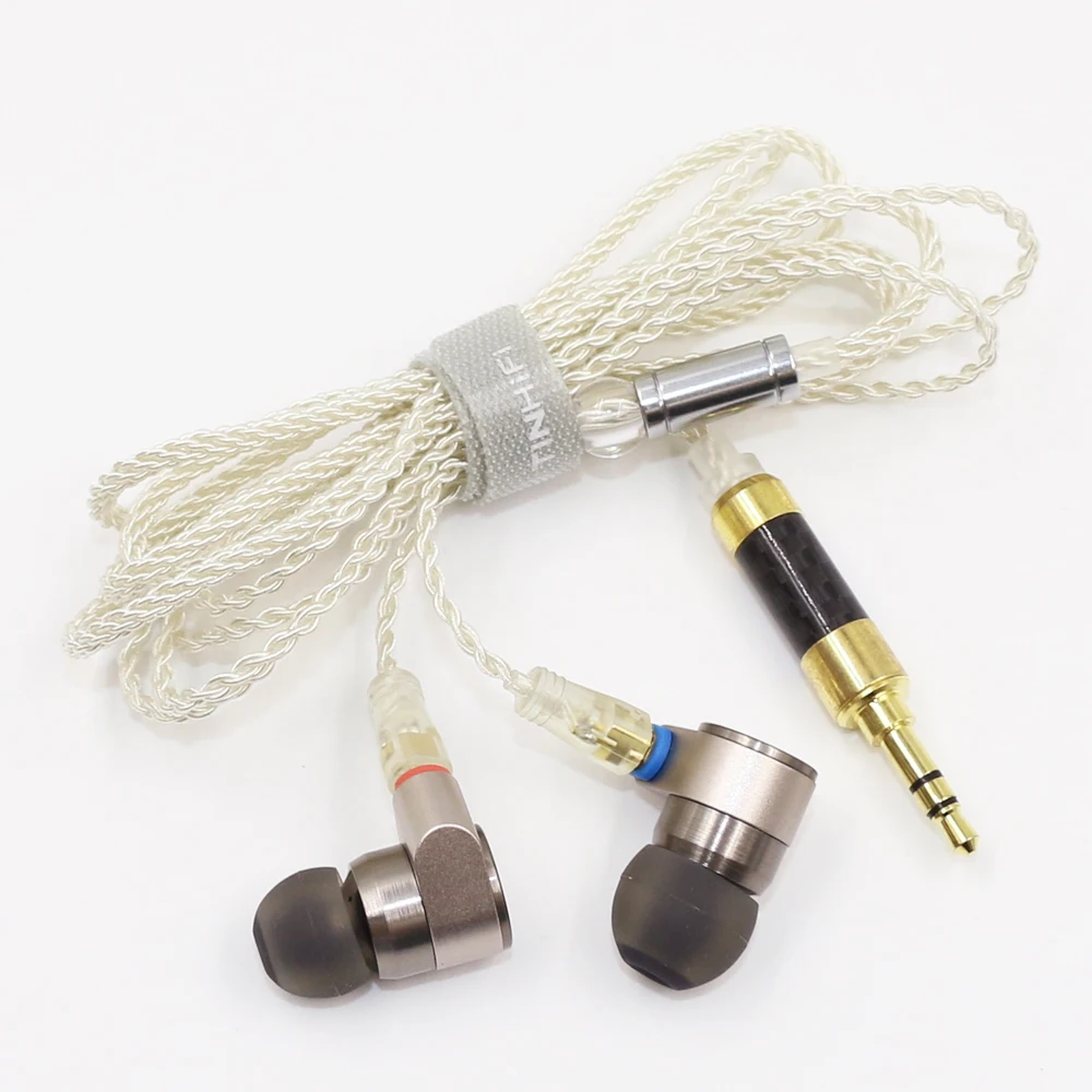 Hot Sale Tin Audio T2 In Ear Earphone Double Dynamic Drive Hifi Bass Earphone Dj Metal 3.5mm Earphone Headset With Mmcx