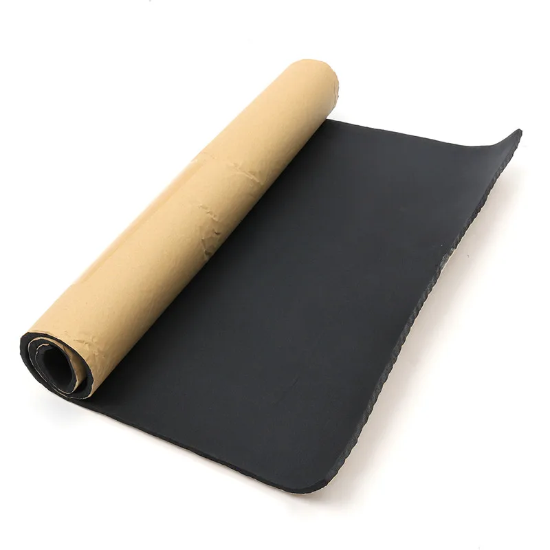 

60cmx100cm 8mm Auto Sound Insulation Pad Soundproof Firewall Directly Pasted Noise Isolating Deadener Insulation For The Car