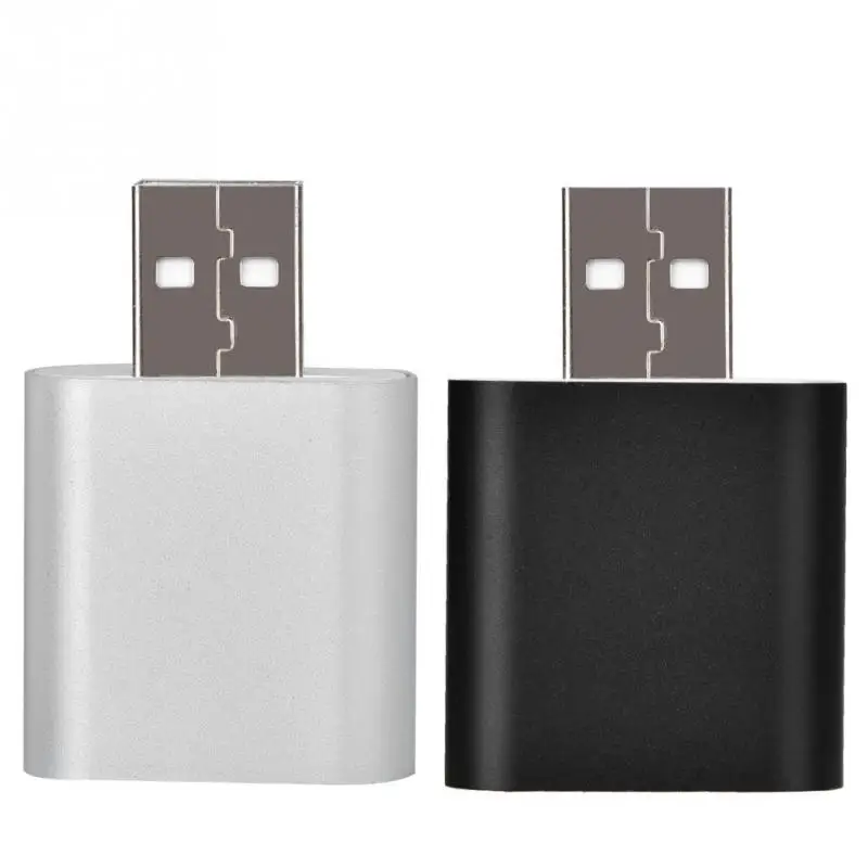 Прочный 7,1 канальный Внешний USB 2,0 до 3,5 мм стерео аудио Звуковая карта Микрофон адаптер динамик для Windows 8/7/Vista/XP для Mac