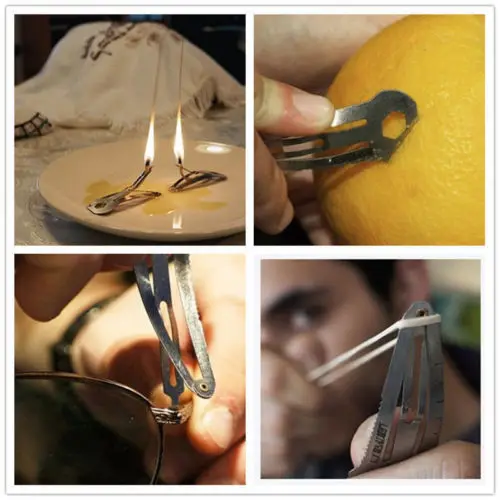 

Women Self-defense Hairpin Outdoor Pocket Tool Screwdriver Keyring Multifunction