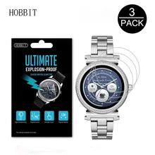 Best Offers 3PACK Watch Screen Explosion-Proof Screen Protector For Michael Kors Sofie Women watch Anti-Scratch LCD Film