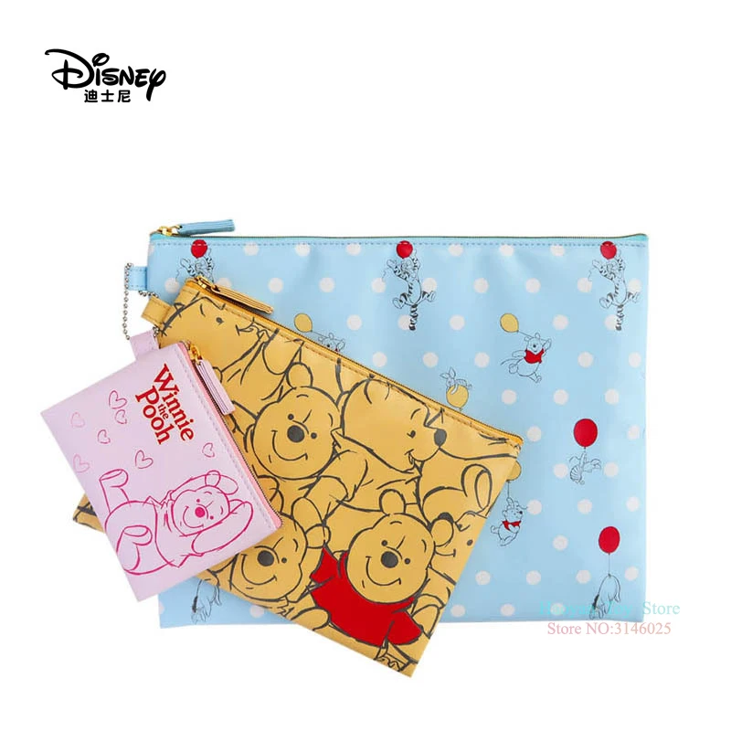 Lot de 3 pièces de sacs Disney pour femmes | Portefeuille multifonction Mickey Mouse, sac de soins pour bébés, sac de mode maman, offre spéciale de cadeaux pour filles