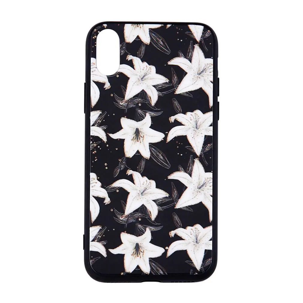 White Lily Aurora Glass Phone Case Cover Shell Cellphone Case Protection Man Woman Fashion Accessories,Mobile Phone White Lily Aurora Glass Phone Case Cover Shell Cellphone Case Protection Man Woman Fashion Accessories,Mobile Phone