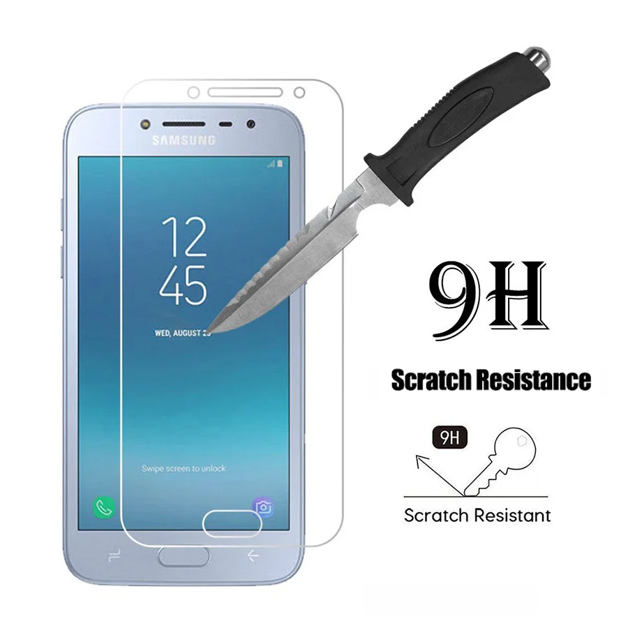 Защитное стекло для Samsung Galaxy J2 2018 защитное покрытие 9H экрана Pro закаленное J250 F G M