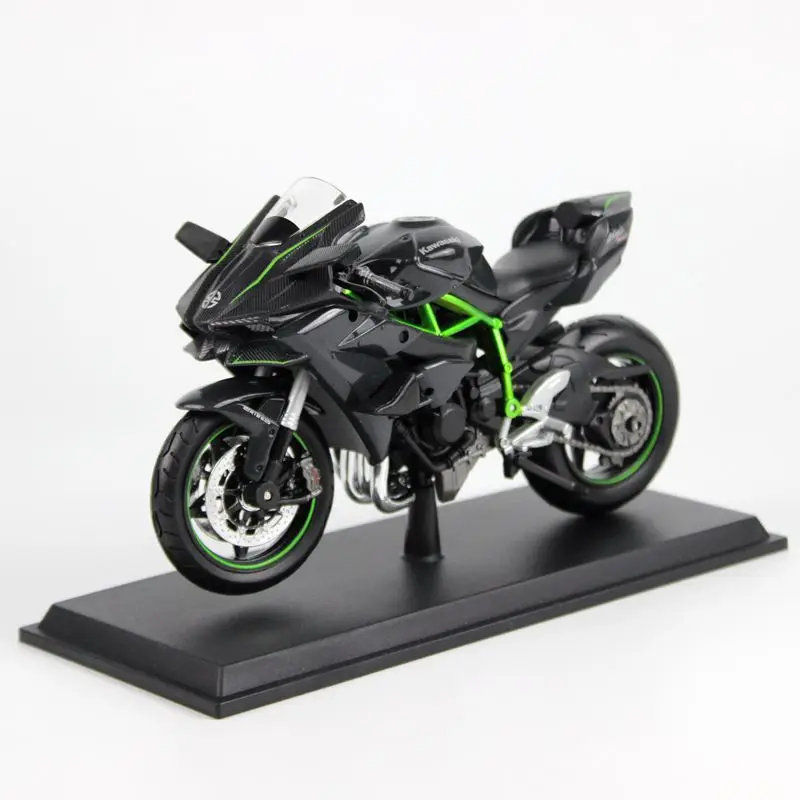 Масштаб 1:12 KAWASAKI Ninja H2R игрушка мотоцикл Maisto Сборная модель мотокросса обучающая