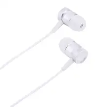 

Portable Metal Earphones Bass Colorful Earbuds In-Ear Wired Control With MIC Surround Sound Aluminun Sound Chamber Universal