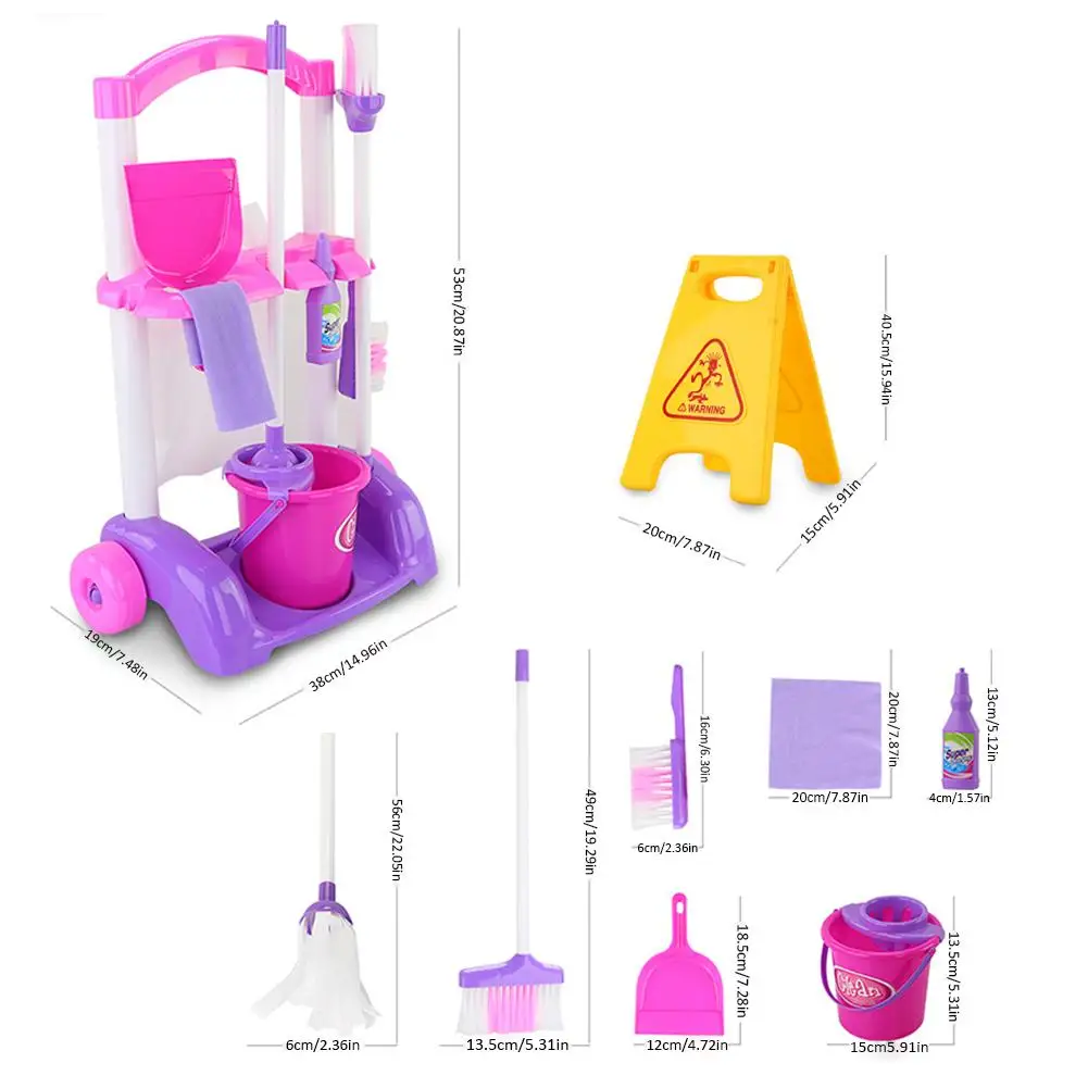 المنزل محاكاة الأجهزة المنزلية تنظيف اللعب مسرحية الأثاث اللعب البسيطة تنظيف عربة اللعب مجموعة للأطفال المنزل محاكاة الأجهزة المنزلية تنظيف اللعب مسرحية الأثاث اللعب البسيطة تنظيف عربة اللعب مجموعة للأطفال
