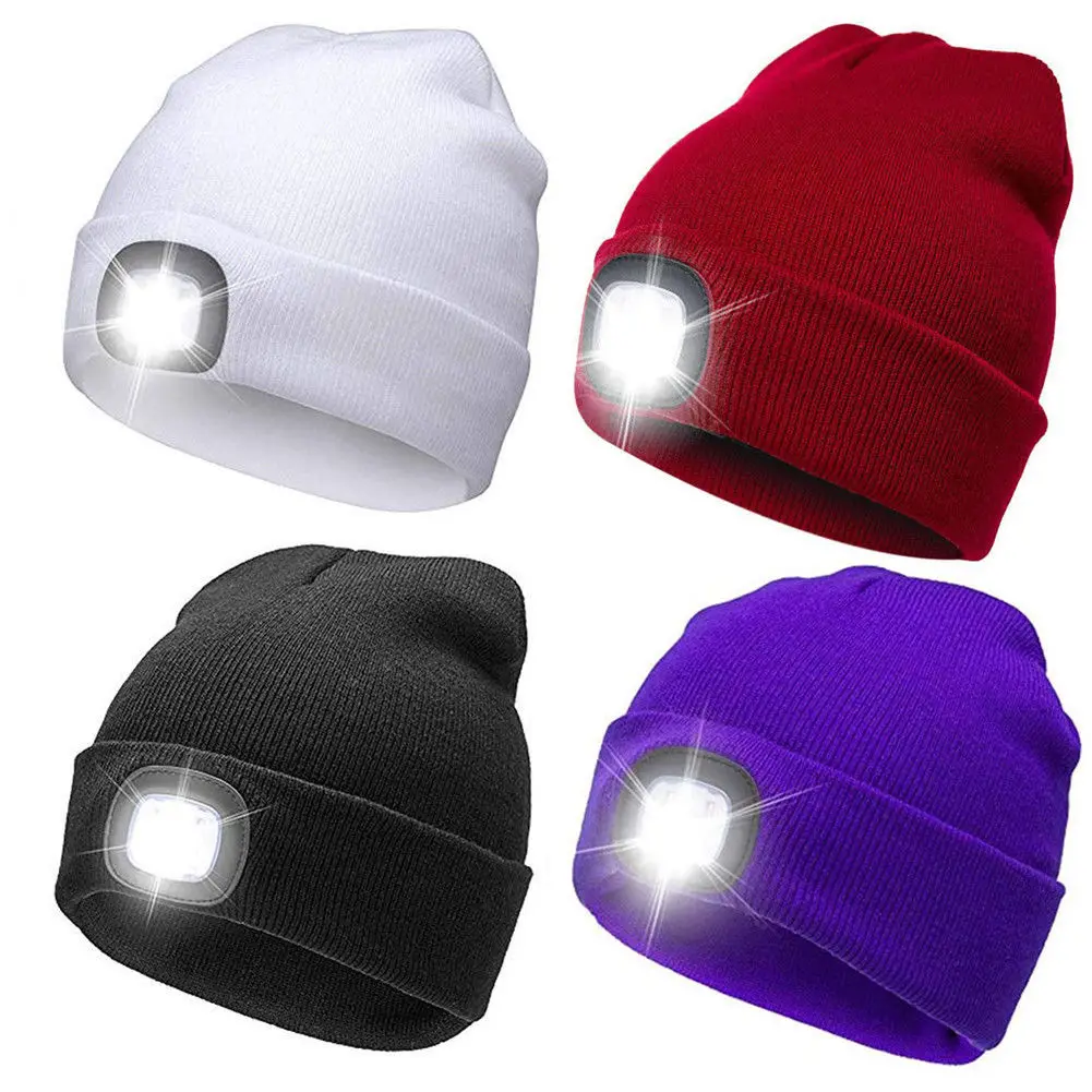 Unisex LED Beanie Hat 