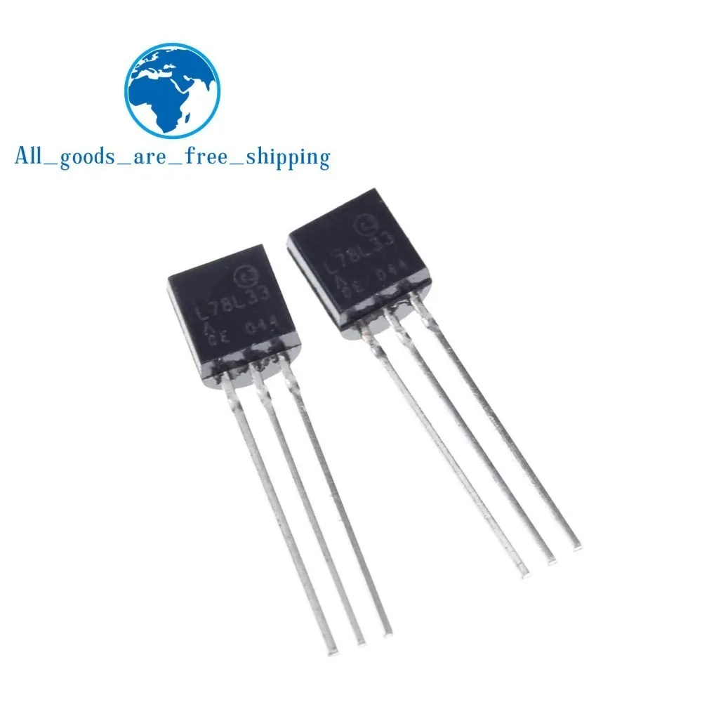 FREE SHIPPING 10 x L78L33ACZ 78L33 3.3V Voltage Regulator IC