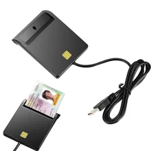 Устройство считывания карт Smart Multifunctional ID Bank мобильные устройства универсальный SIM цифровой подписи Mini USB чип оплаты Desktop #2
