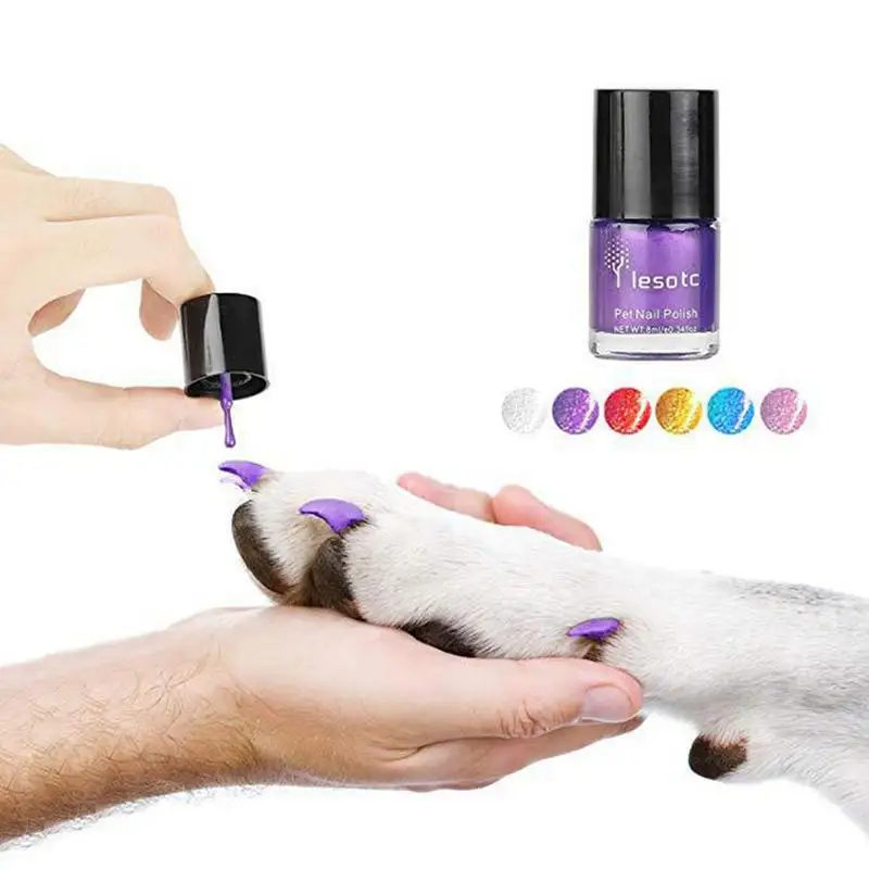 

New Arrival Pet Dual-Use Nail Polish Protector Fashionable Cosmetics for Dog Cat