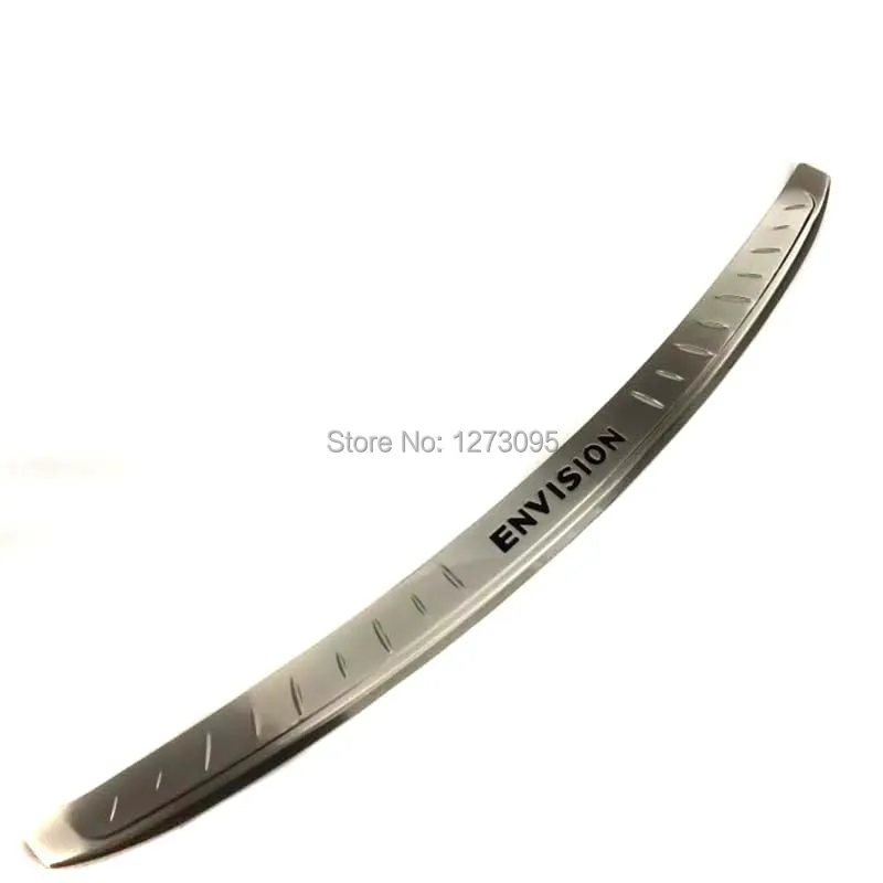 

For Buick Envision 2014-2017 2018 Stainless Exterior Rear Bumper Protector Sill Tail Trunk Guard Pedal Car Styling Accessories