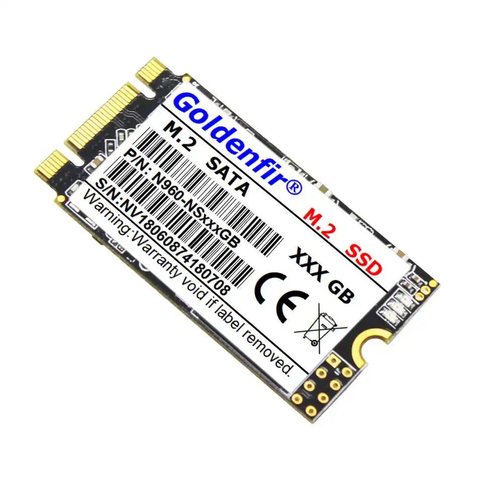 GOLDENFIR M.2 SSD NGFF 22x42 мм твердотельный накопитель не 64 Гб 128 ГБ 256 ГБ SSD для ноутбуков и настольных компьютеров