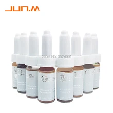 Высокое качество Классический Перманентный макияж крем для бровей пигмент, профессиональный цвет татуировки для бровей 10 мл/уп