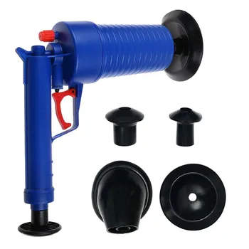 

House Of High Pressure Air Blaster Plunger Drainage Pipe Clog Remover Sink Bathroom Bathroom Kitchen Cleaner
