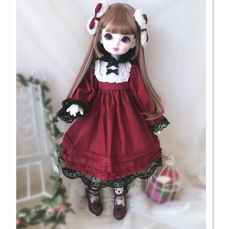 Модная кукольная одежда для кукол Blyth 1/6 BJD 1/4 MSD, мини кукольная одежда, наряды для кукол, аксессуары включают платье, головной убор