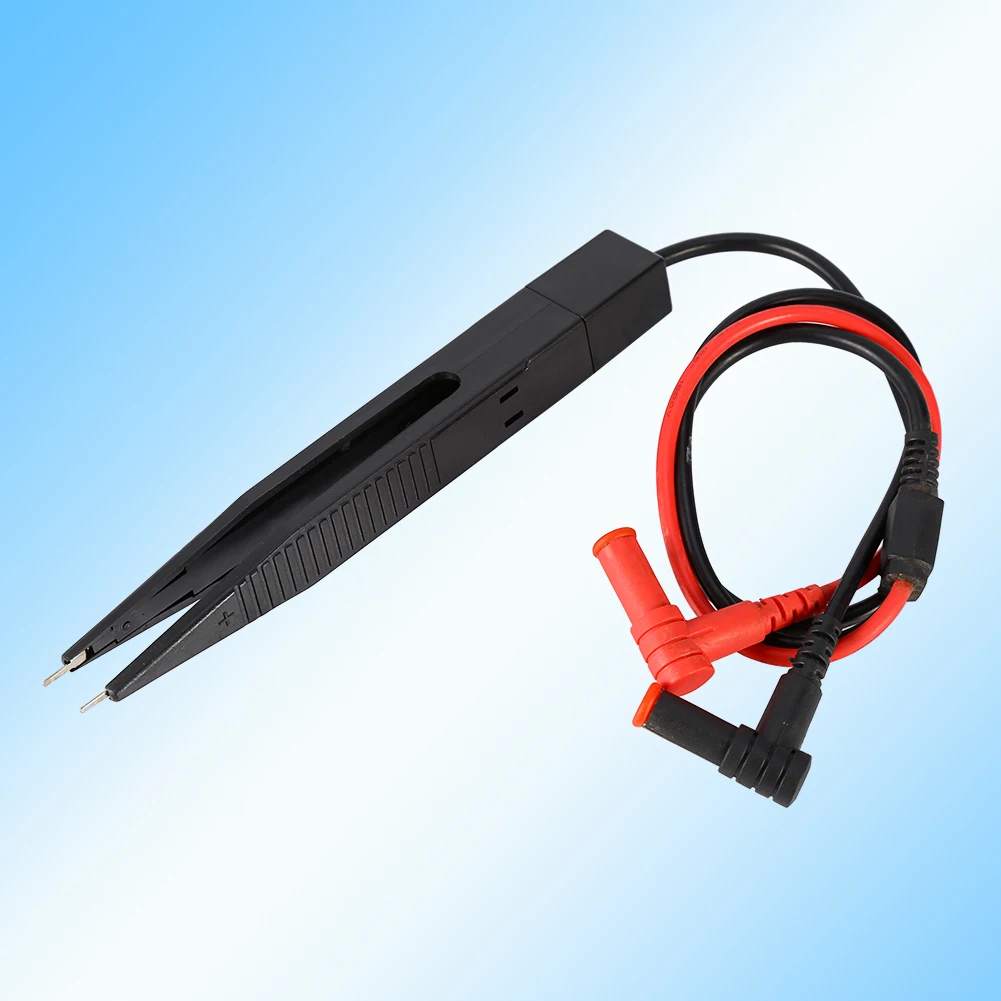 

SMD Test Clip Meter Probe Tweezers Resistor Multimeter Capacitor Inductor Tester Probe Capacitor Resistance Meter Measure Tools
