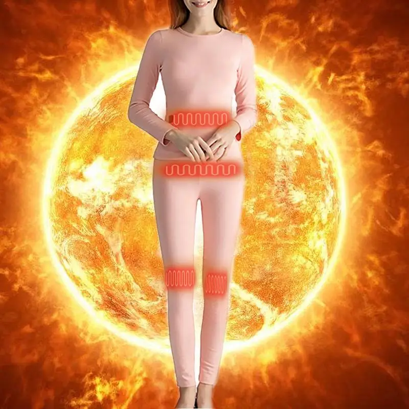 Plus Size 2019 Electric Underwear Suit Three Speed Smart Temperature