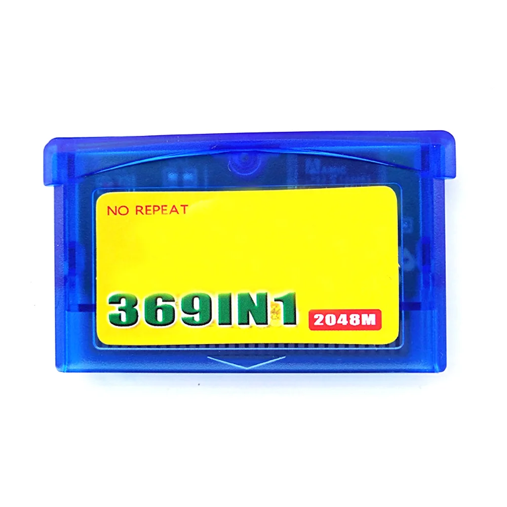 

369 In1 Home Memory Accessories Video Cartridge Player Console Portable Classic Gifts Game Card For Nintendo GBA Computer #05