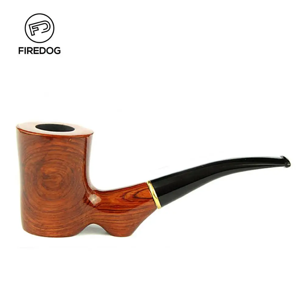 

FIREDOG Smoking Weed Pipe Wooden Pipe for Smoking Portable Unique Stand Tobacco Pipes