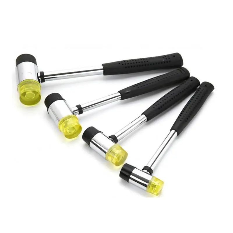 

Double - Sided Soft Rubber Hammer Perfect Tool For Multi - Purpose Hand Tools For Hard Plastic Non - Sliding Plastic Grips Mount