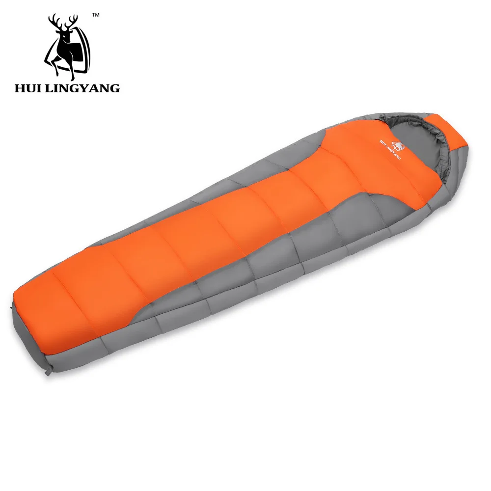 

Winter Outdoors Camping Sleeping Bag Climbing Hiking Trekking Mummy Warm Cotton Ultralight 1.95 Rest Lazy Bag Fishing Hunting